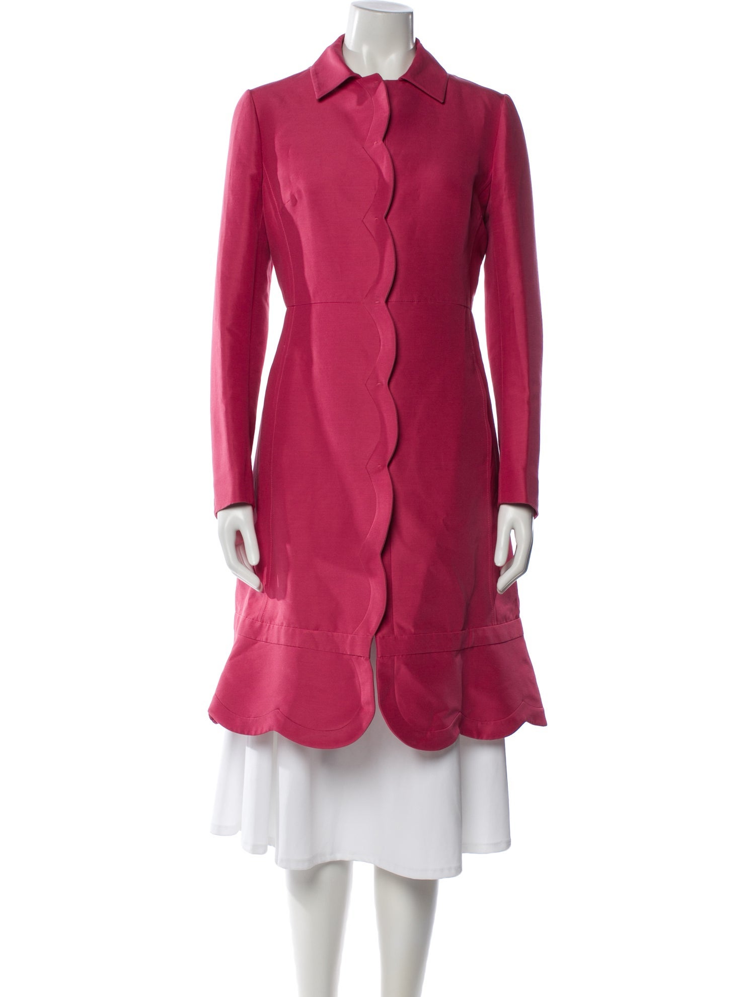 Toogood The Oil Rigger Wool Long Coat w/ Tags - White Coats