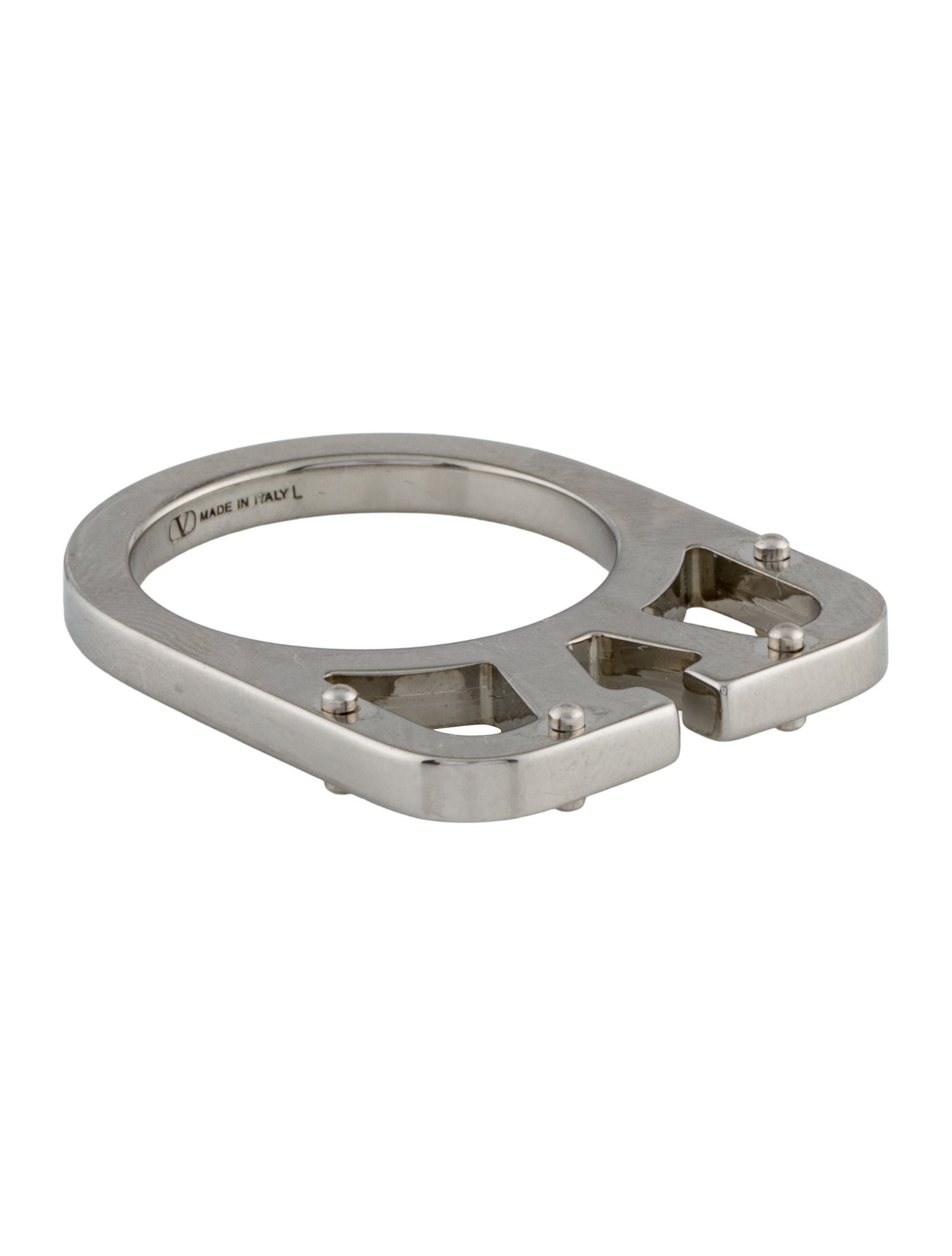Valentino Logo Cocktail Ring