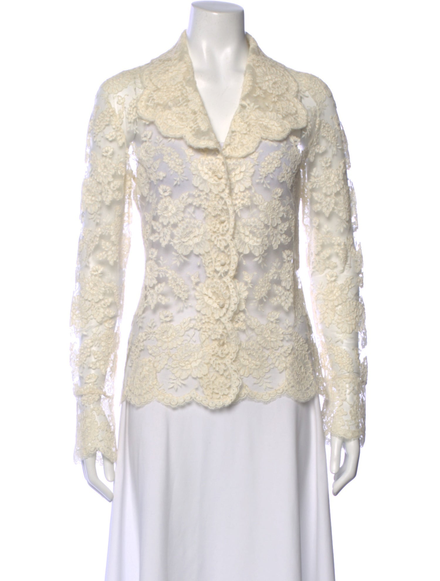 Valentino Vintage Late 1990's - Early 2000's Blouse