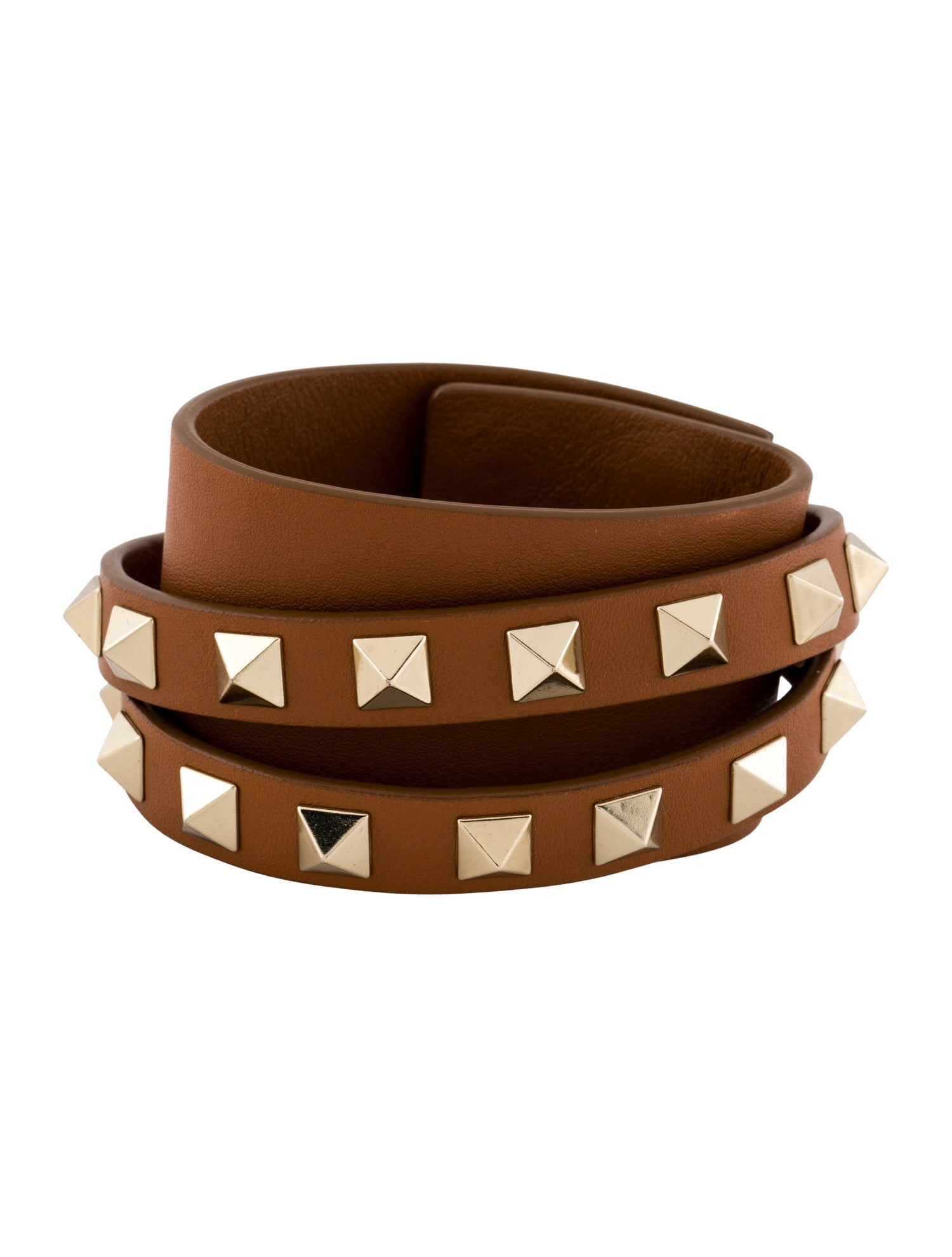 Valentino Rockstud Double Wrap Bracelet