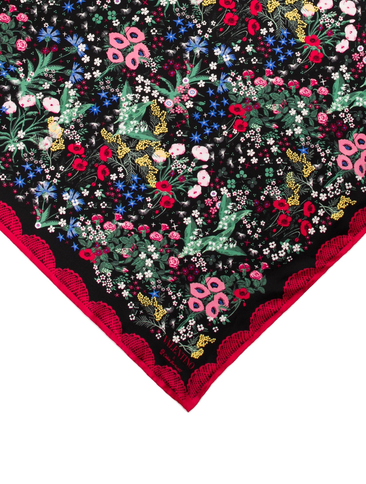 Valentino Silk Printed Scarf