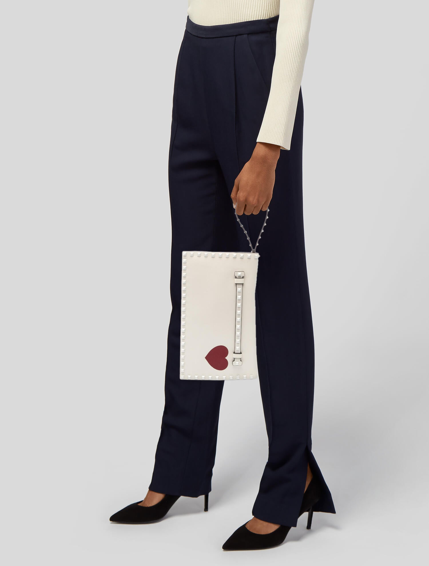 Valentino Rockstud Clutch