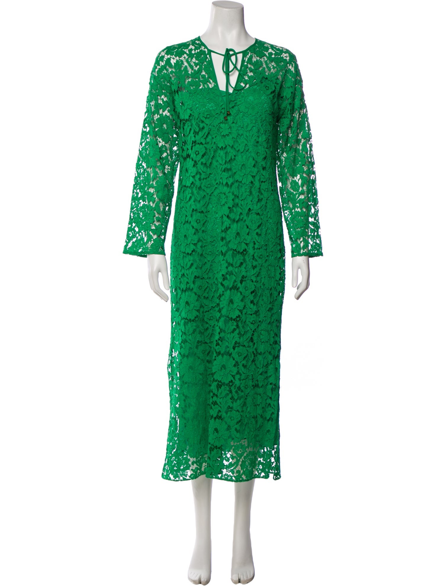 Valentino Lace Midi Length Dress