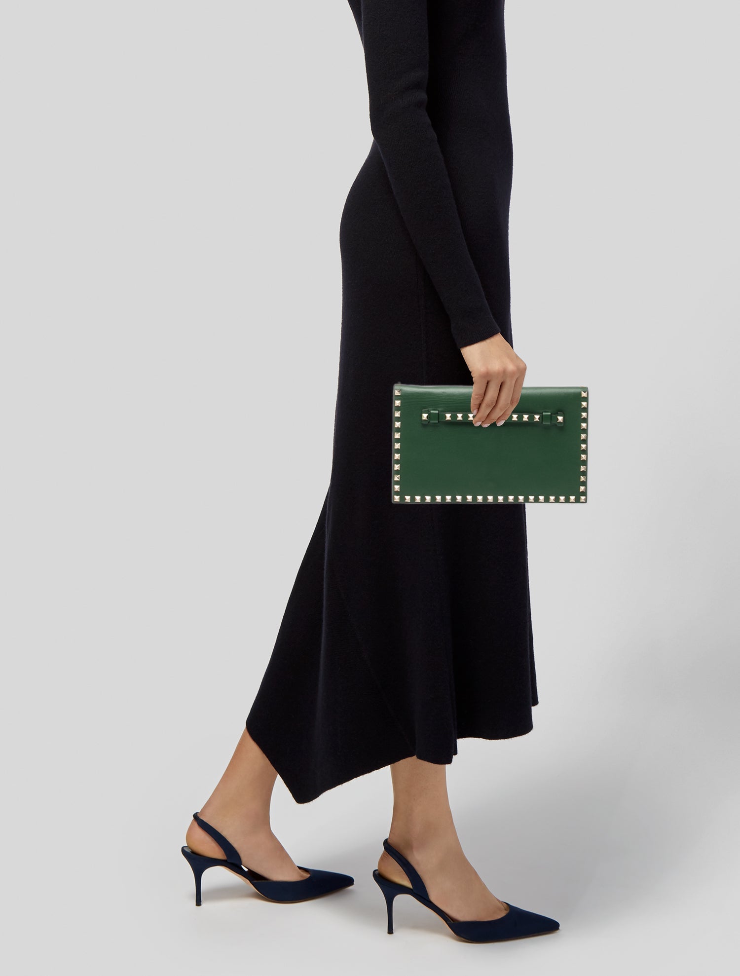 Valentino Rockstud Clutch