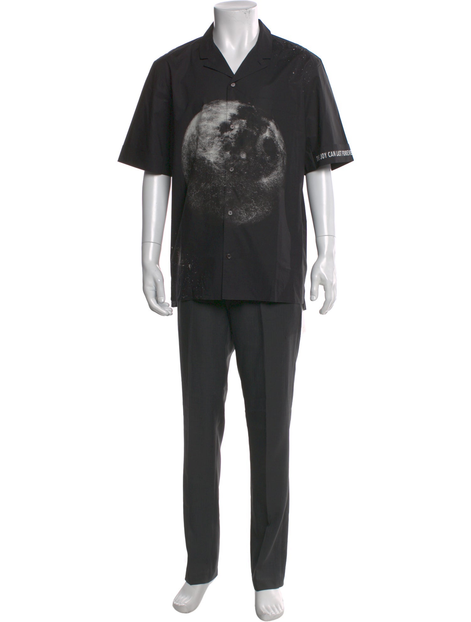 Valentino Graphic Print Short Sleeve Shirt