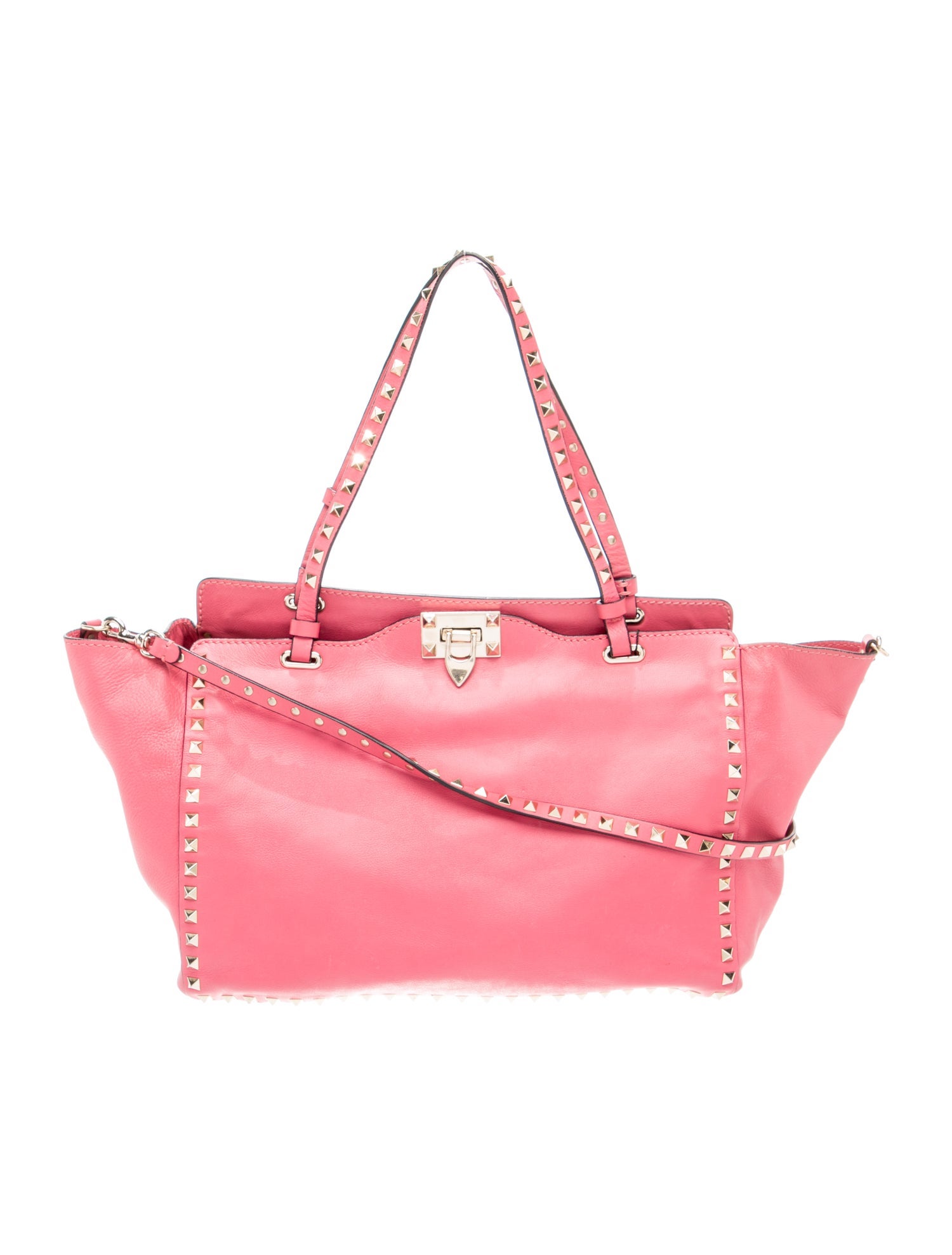 Valentino Rockstud Garavani Rockstud Medium Trapeze Tote Bag