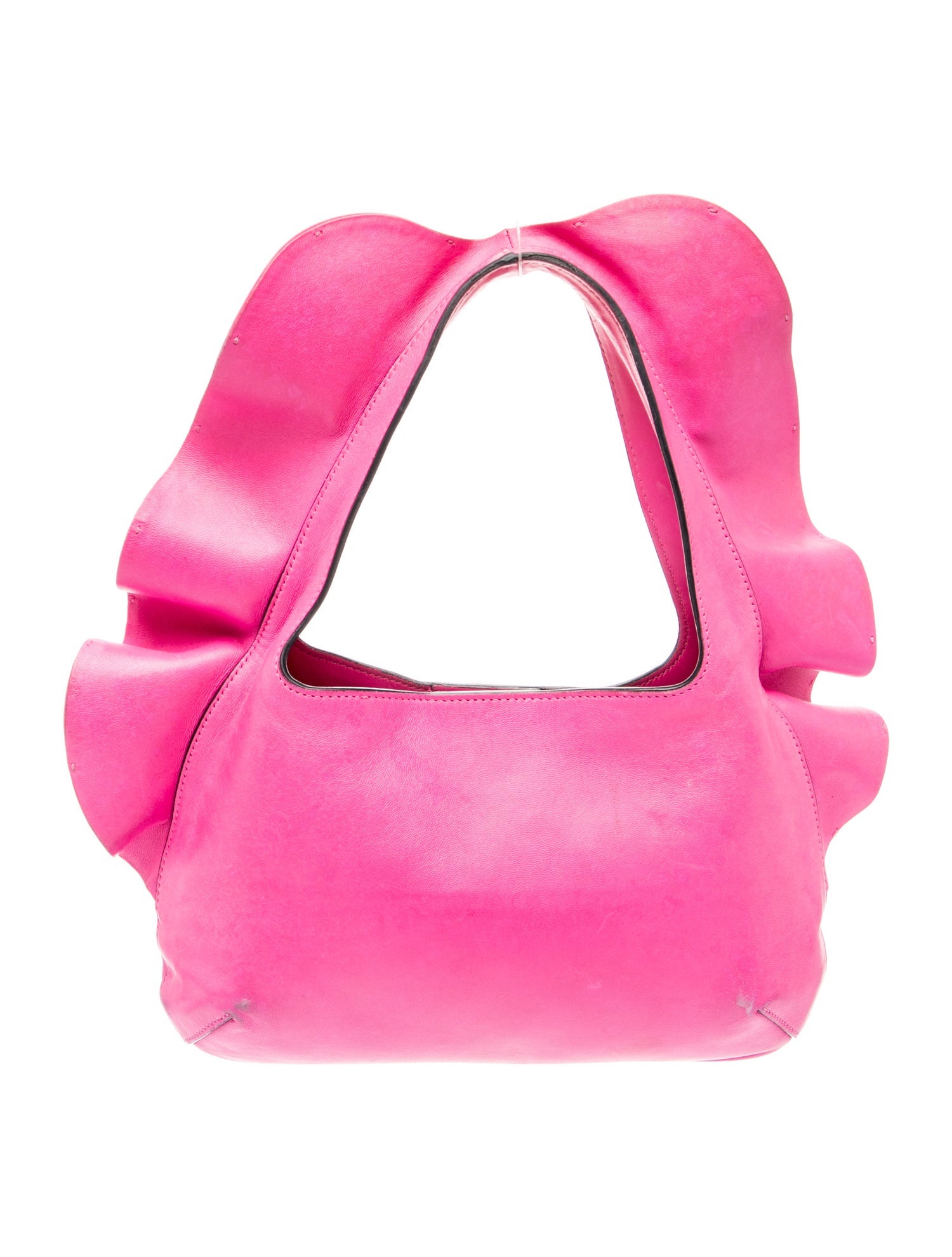 Valentino Leather Top Handle Bag