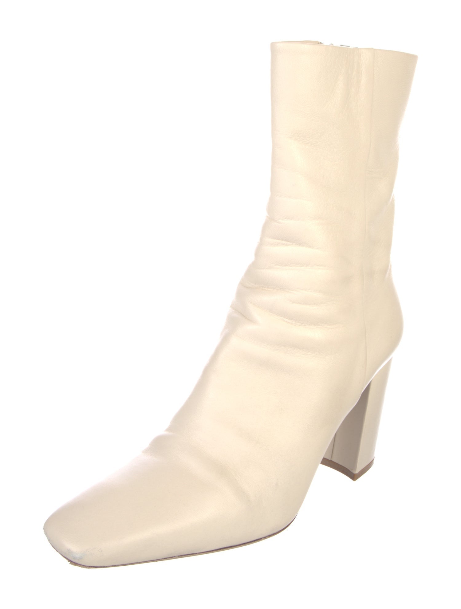 Valentino Rockstud Accents Leather Boots