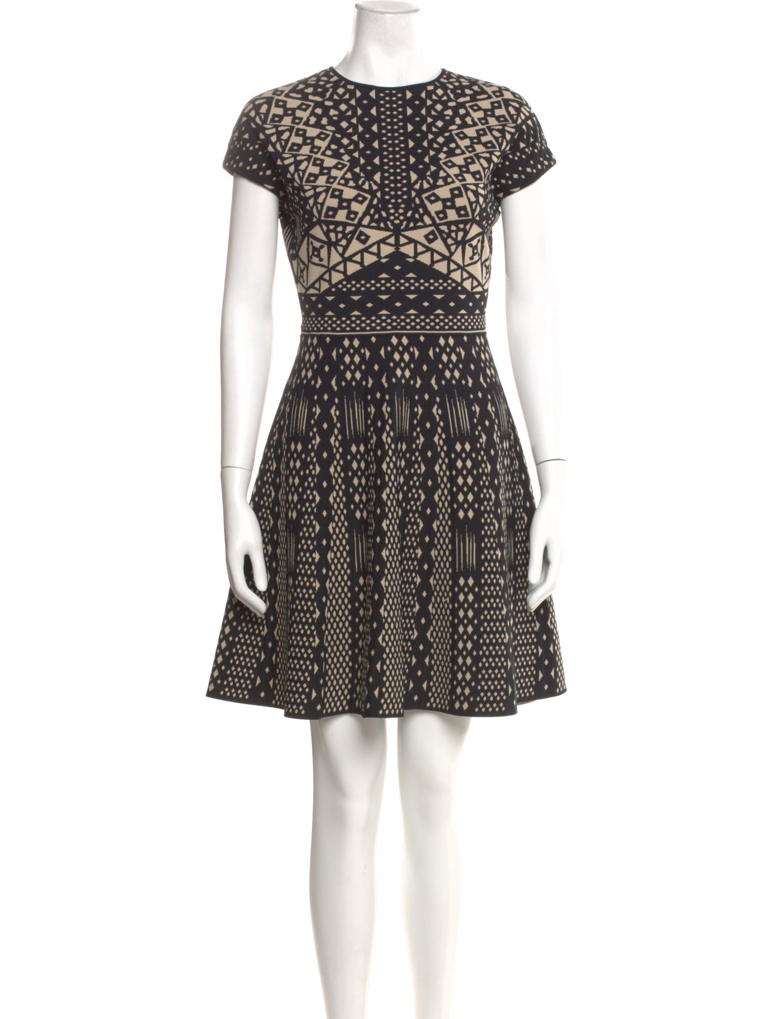 Valentino Printed Knee-Length Dress