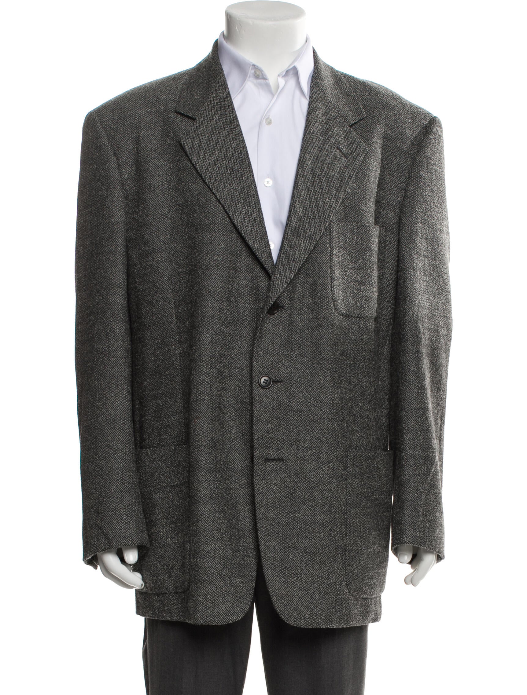 Valentino Wool Printed Blazer