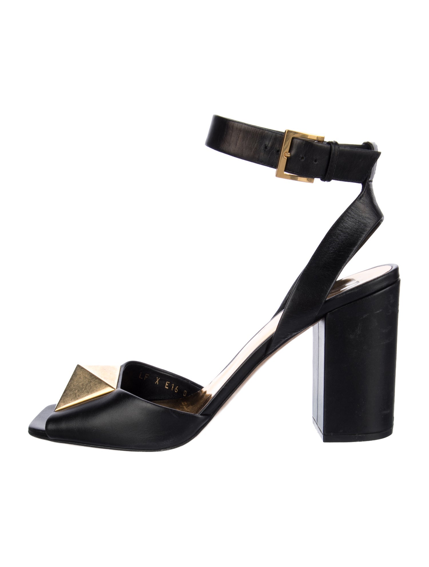Valentino Rockstud Accents Leather Sandals