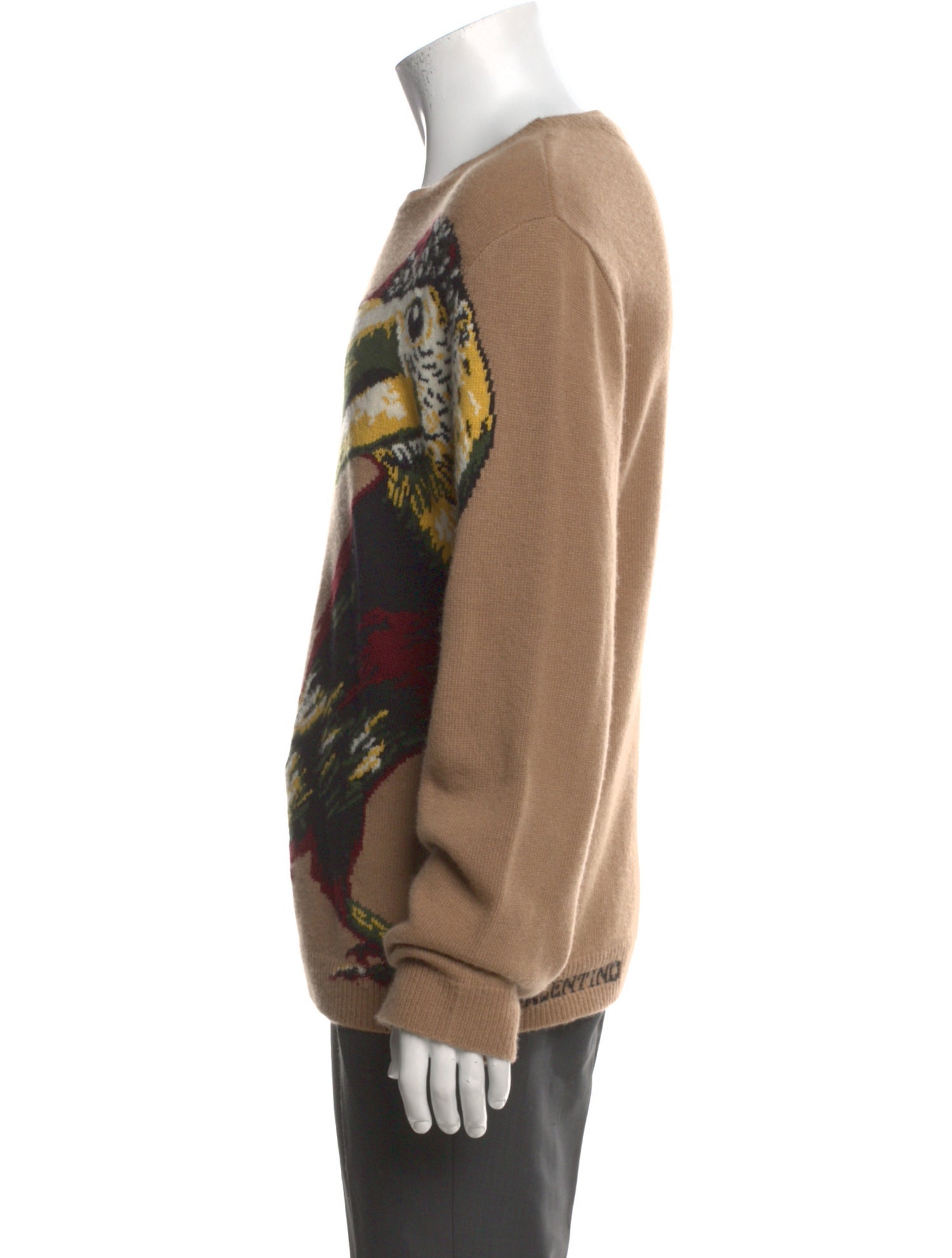 Valentino Virgin Wool Printed Pullover
