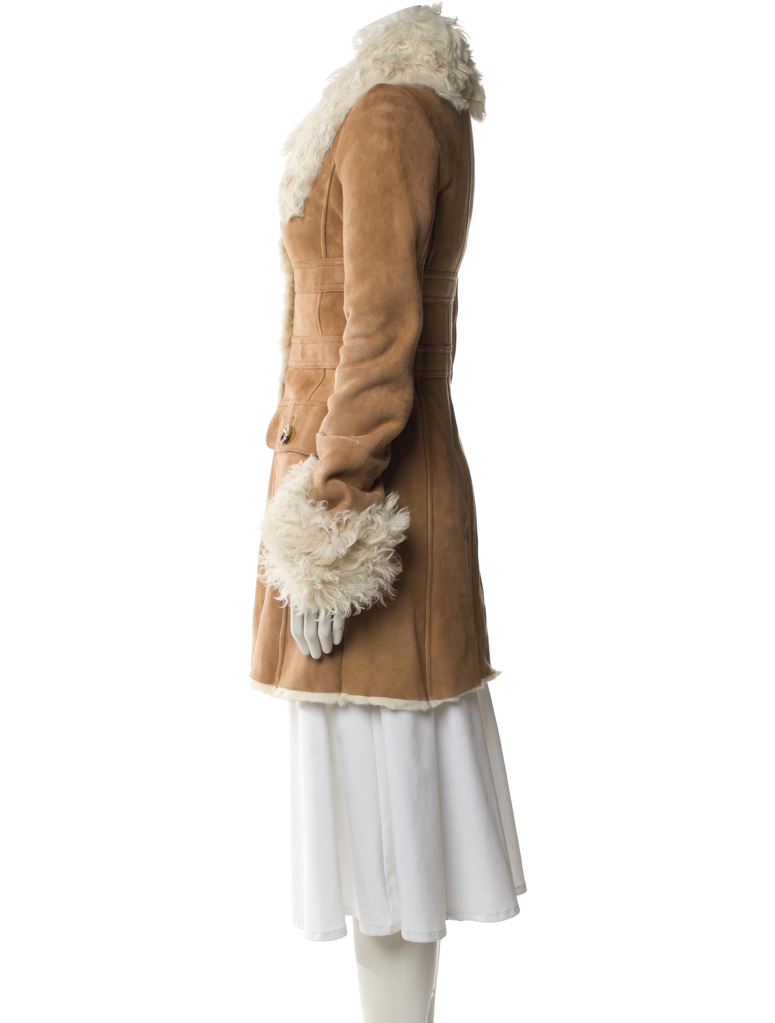 Valentino Vintage Late 2000's - Early 2010's Faux Fur Coat