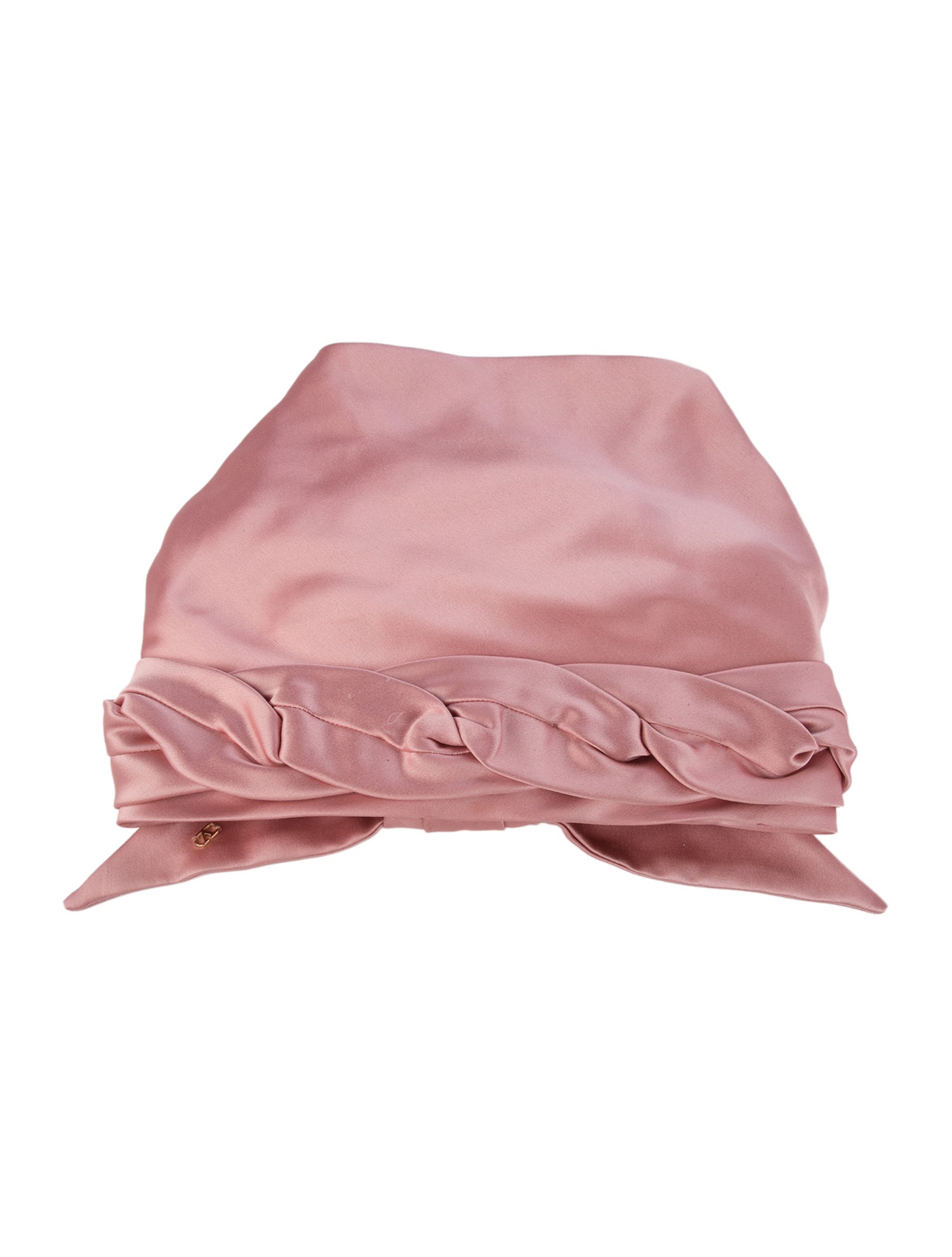 Valentino Silk Bonnet - Pink Hats, Accessories - VAL554341 | The