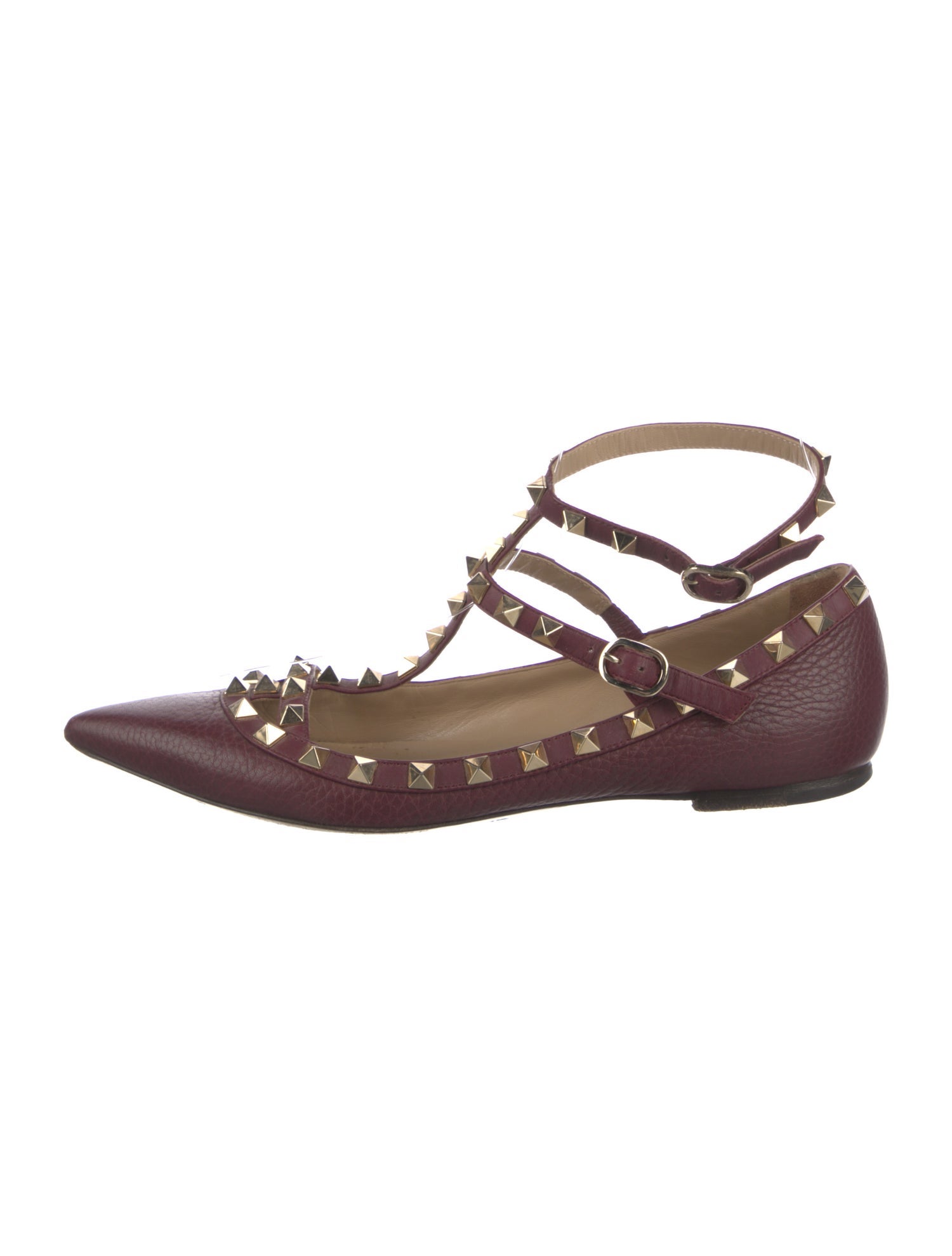 Valentino Rockstud Accents Leather