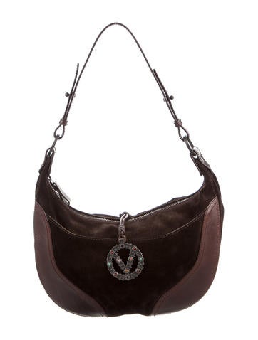 Valentino Suede & Leather Hobo