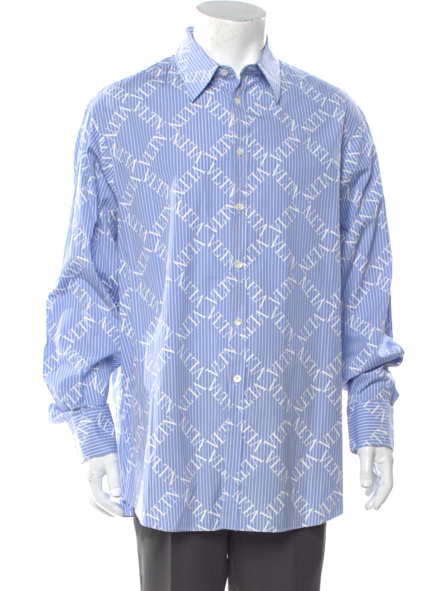 Valentino Striped Long Sleeve Shirt