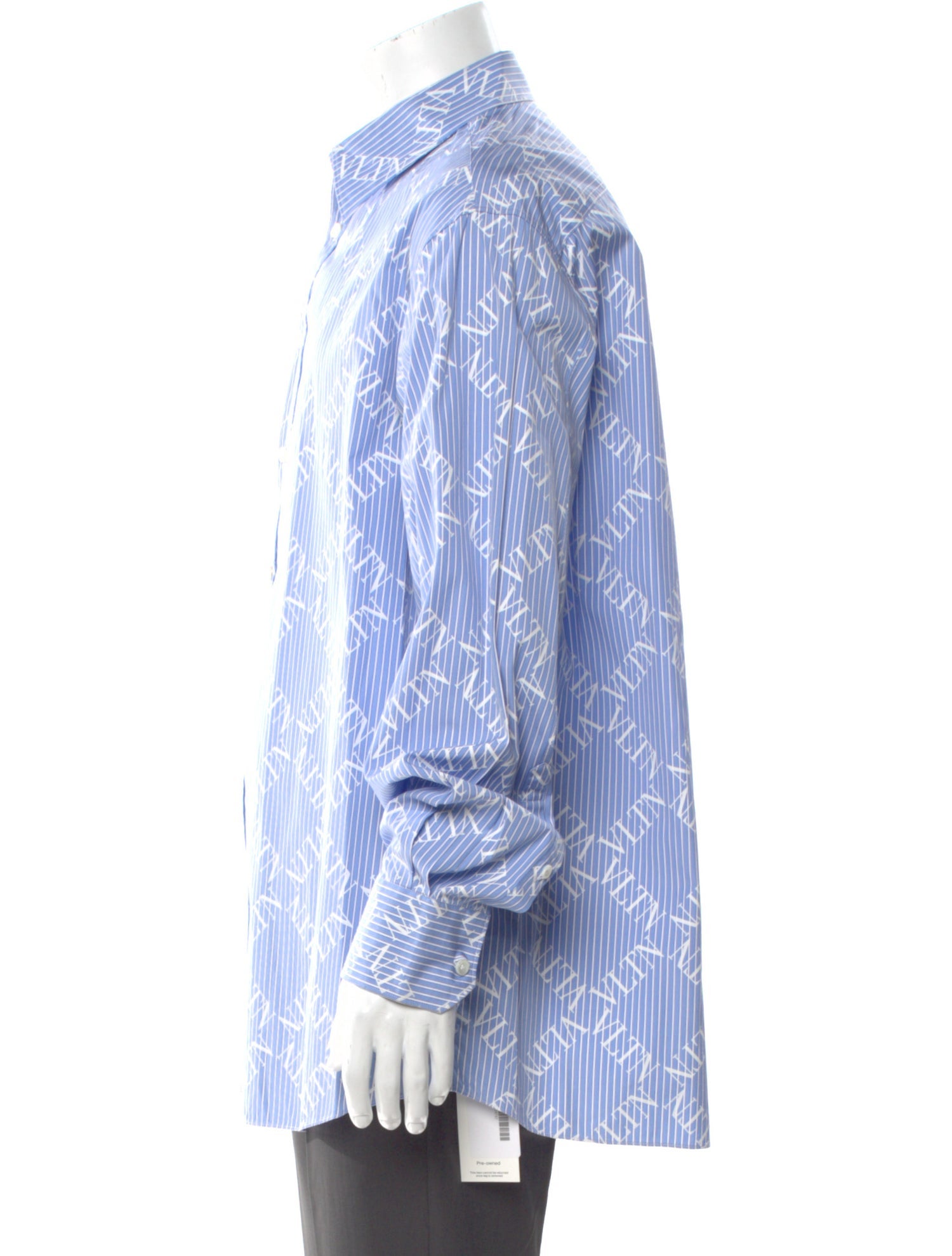 Valentino Striped Long Sleeve Shirt