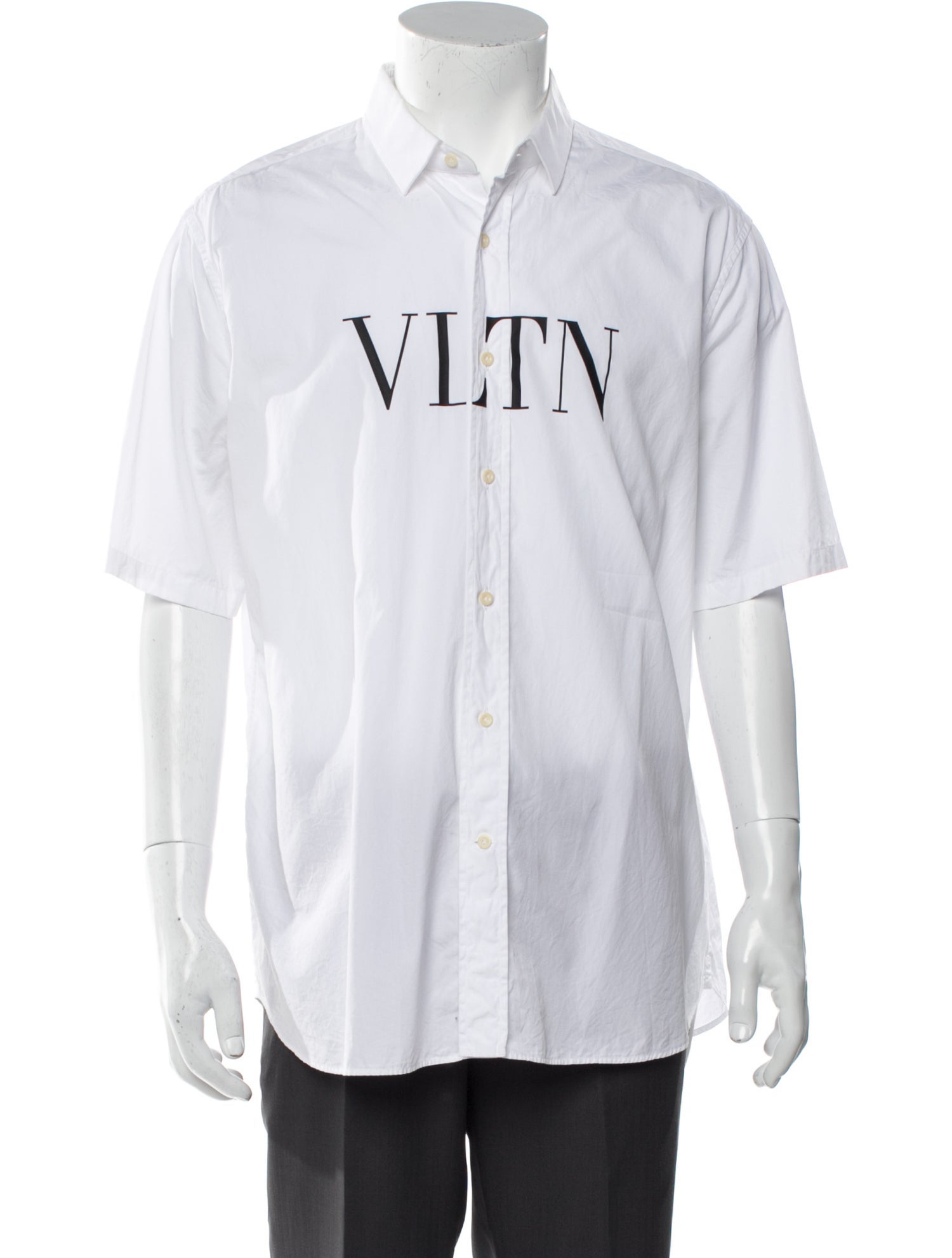 Valentino Graphic Print Short Sleeve Shirt