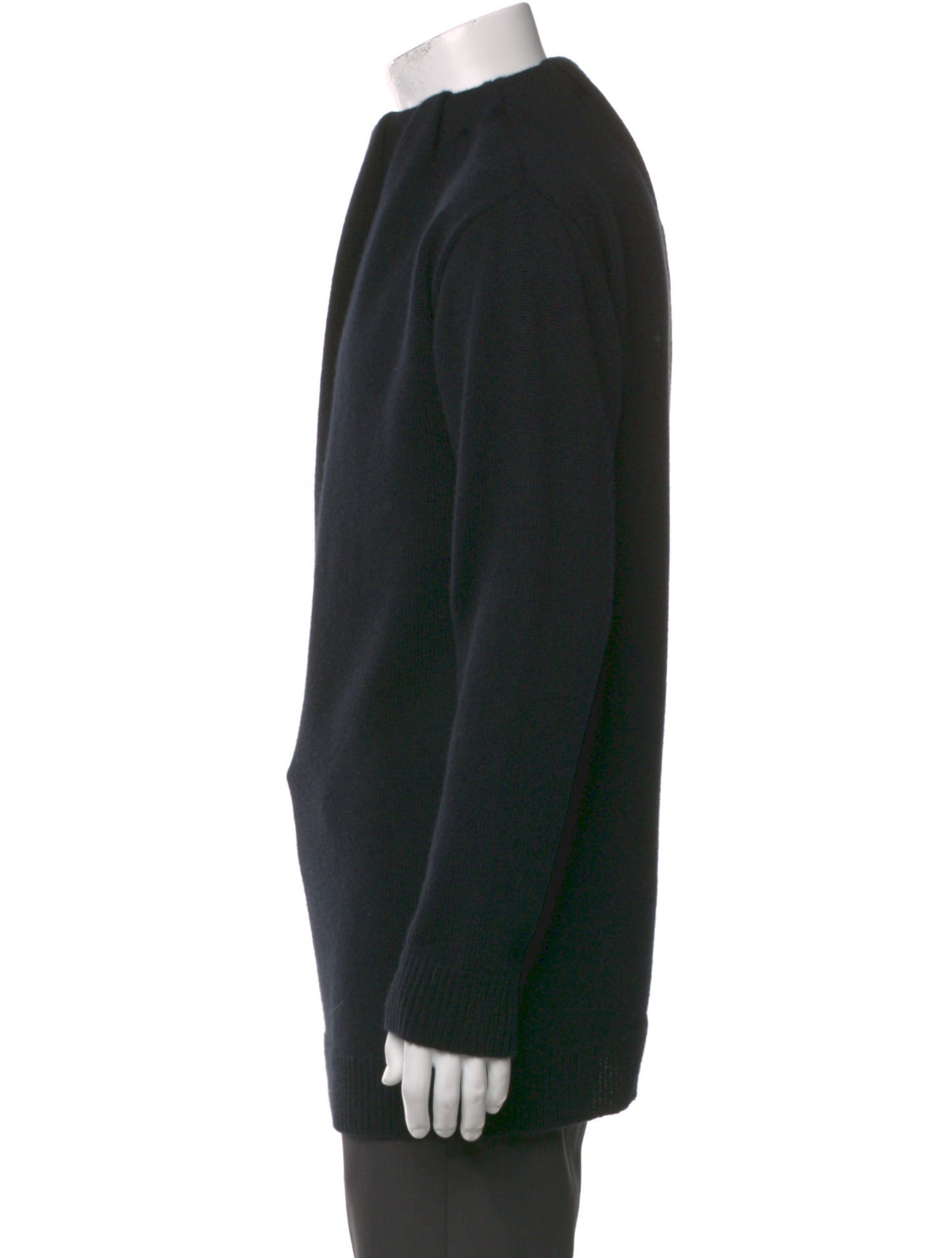 Valentino Cashmere Mock Neck Cardigan