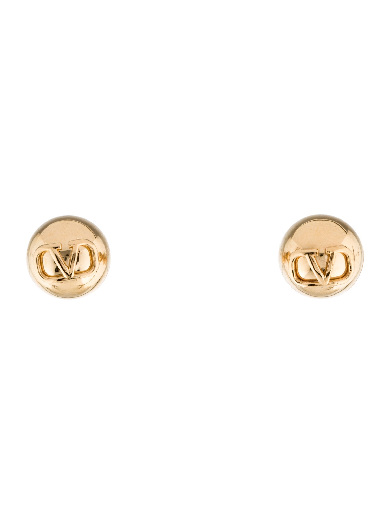 Valentino VLogo Stud Earrings