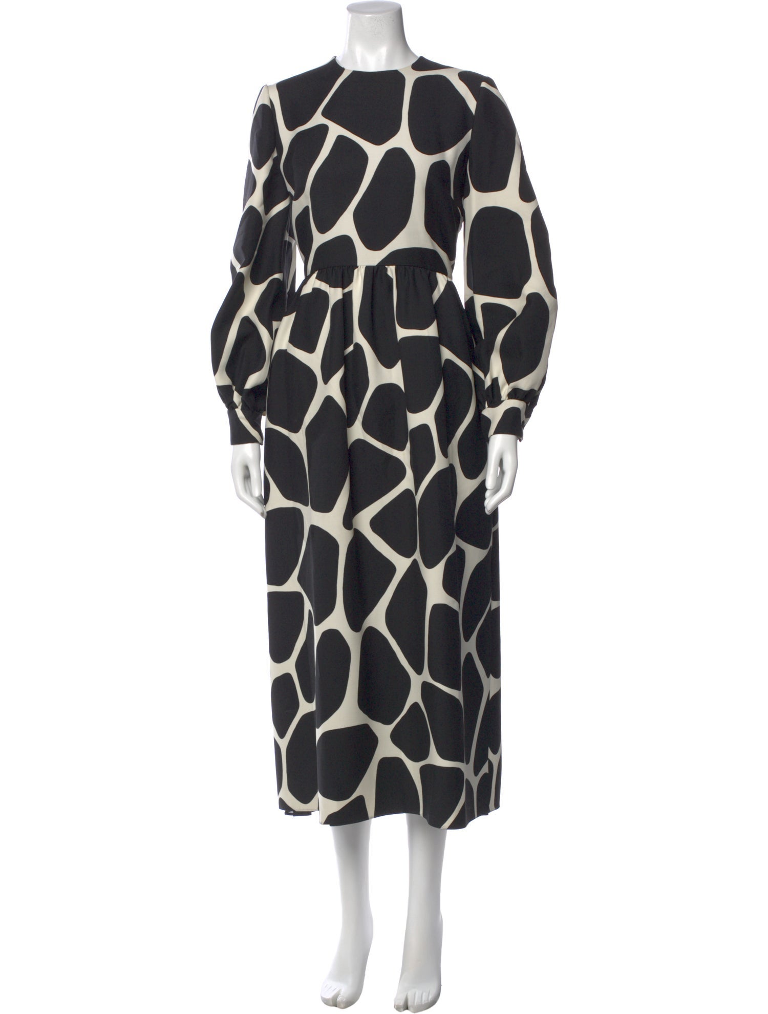 Valentino Virgin Wool Long Dress