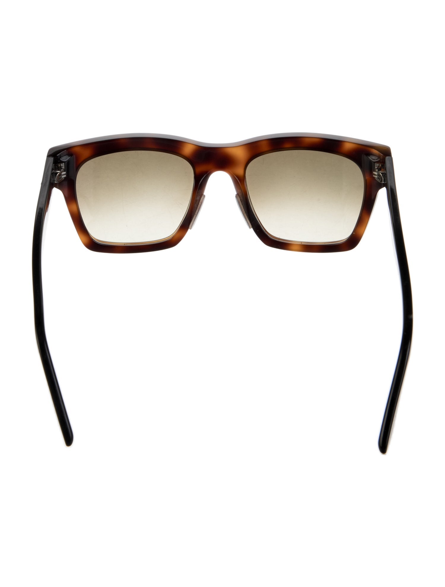 Valentino Rockstud Accents Square Sunglasses - Brown  display picture 1