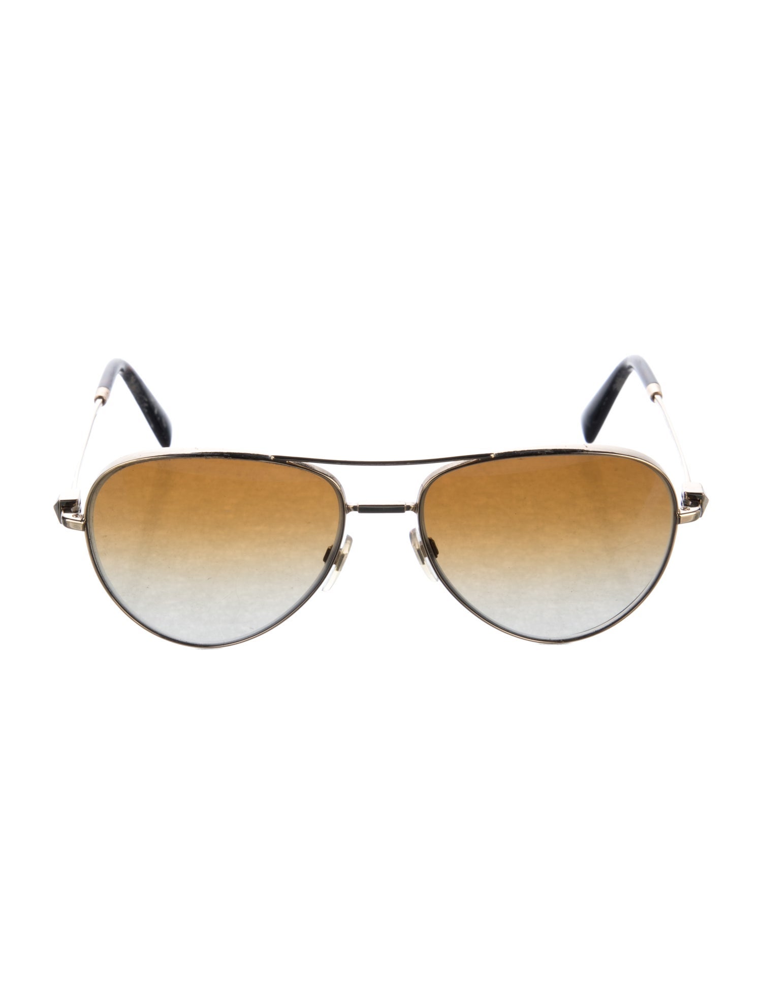 Valentino Aviator Sunglasses with Brown Gradient Lenses Valentino XVI VLS100 Aviator Sunglasses | Fashion Eyewear main image 3