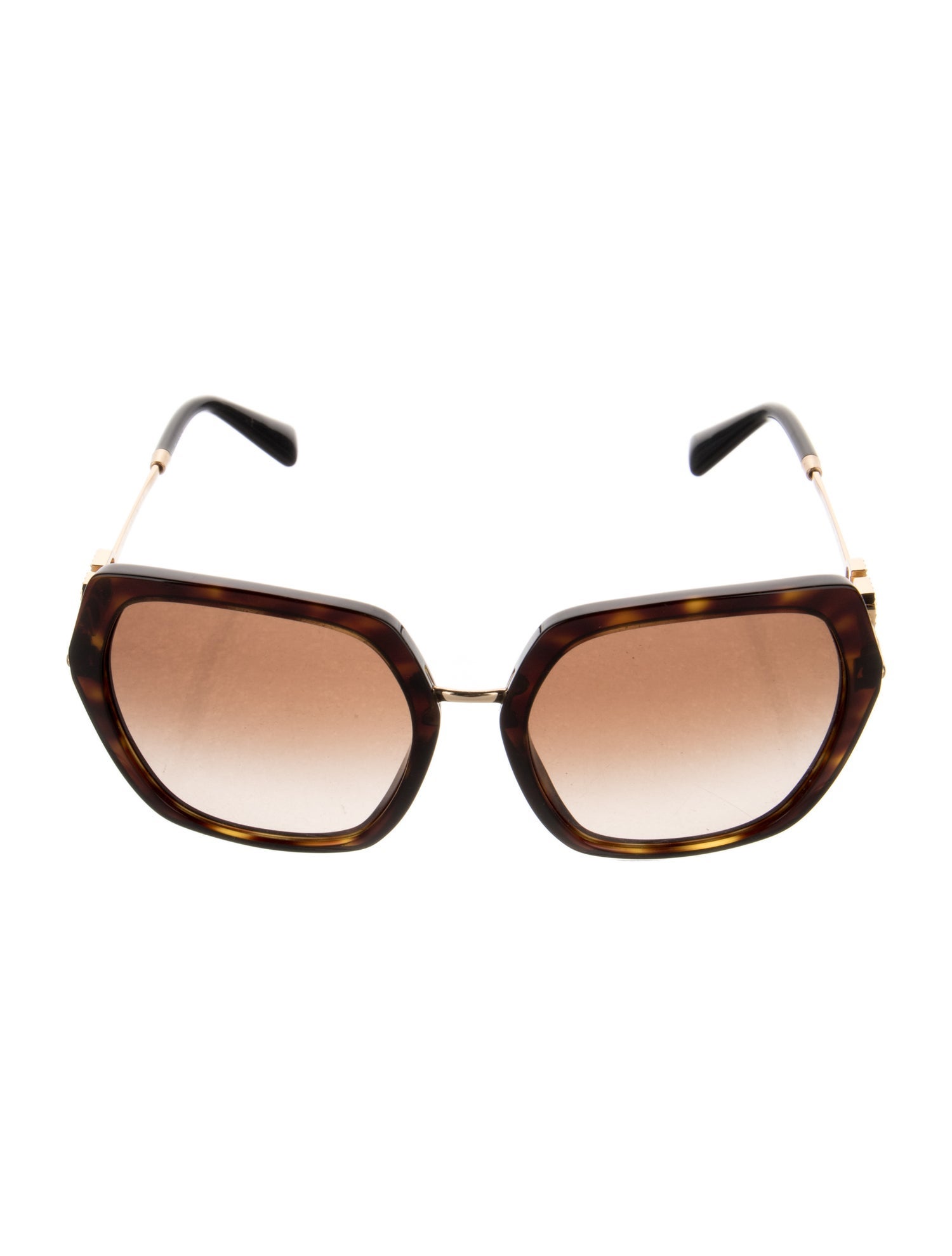 Valentino Square Gradient Sunglasses