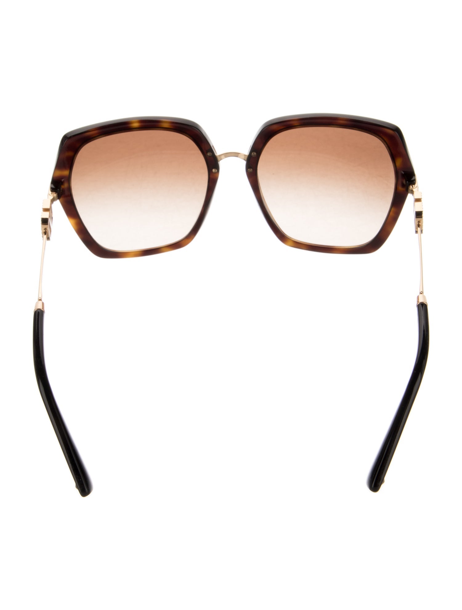 Valentino Square Gradient Sunglasses