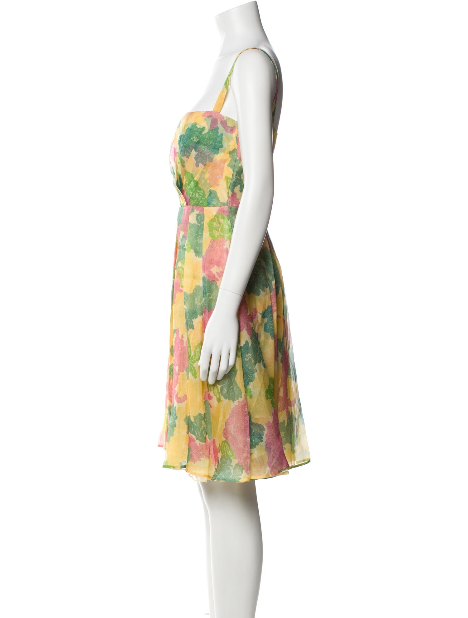 Valentino Silk Knee-Length Dress