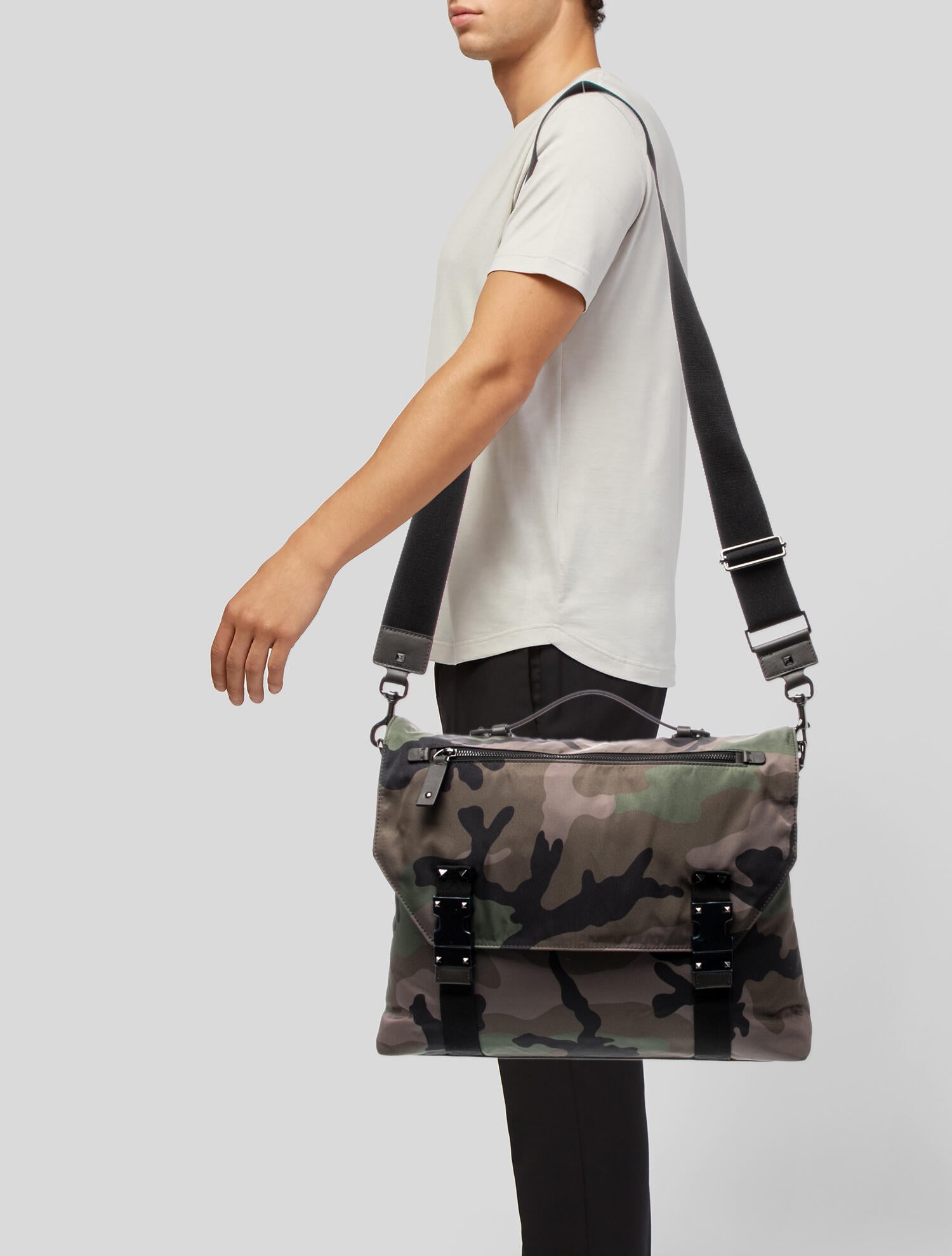 Valentino Rockstud Messenger Bag