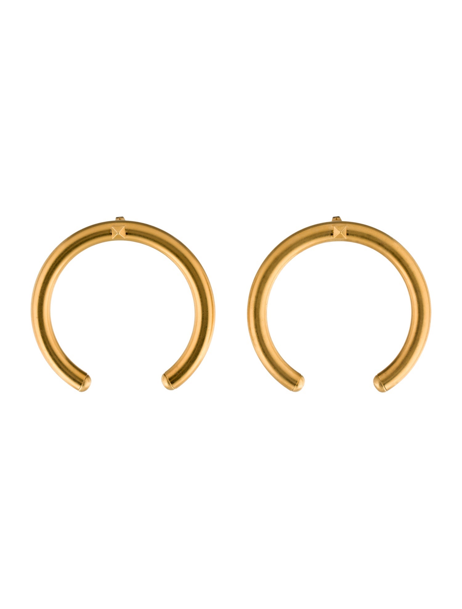Valentino Rockstud Large Hoop Earrings