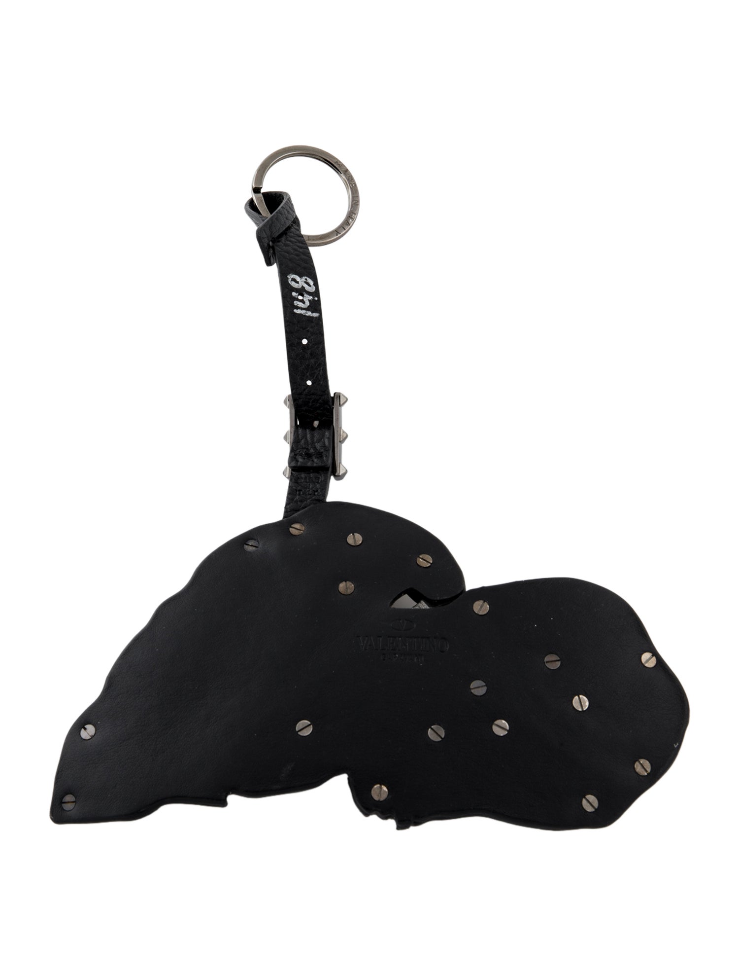 Valentino Leather Panther Bag Charm