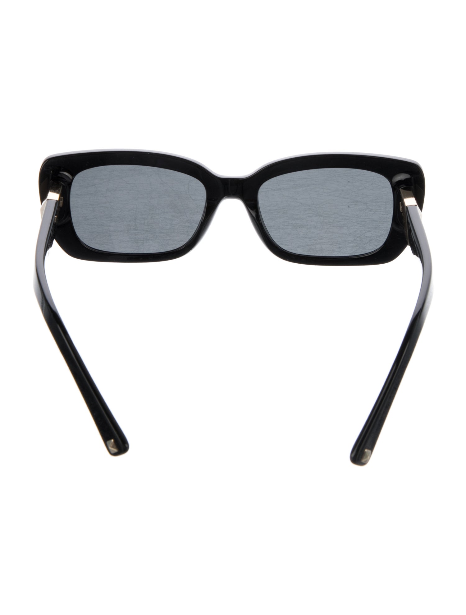 Valentino Rockstud Accents Wayfarer Sunglasses