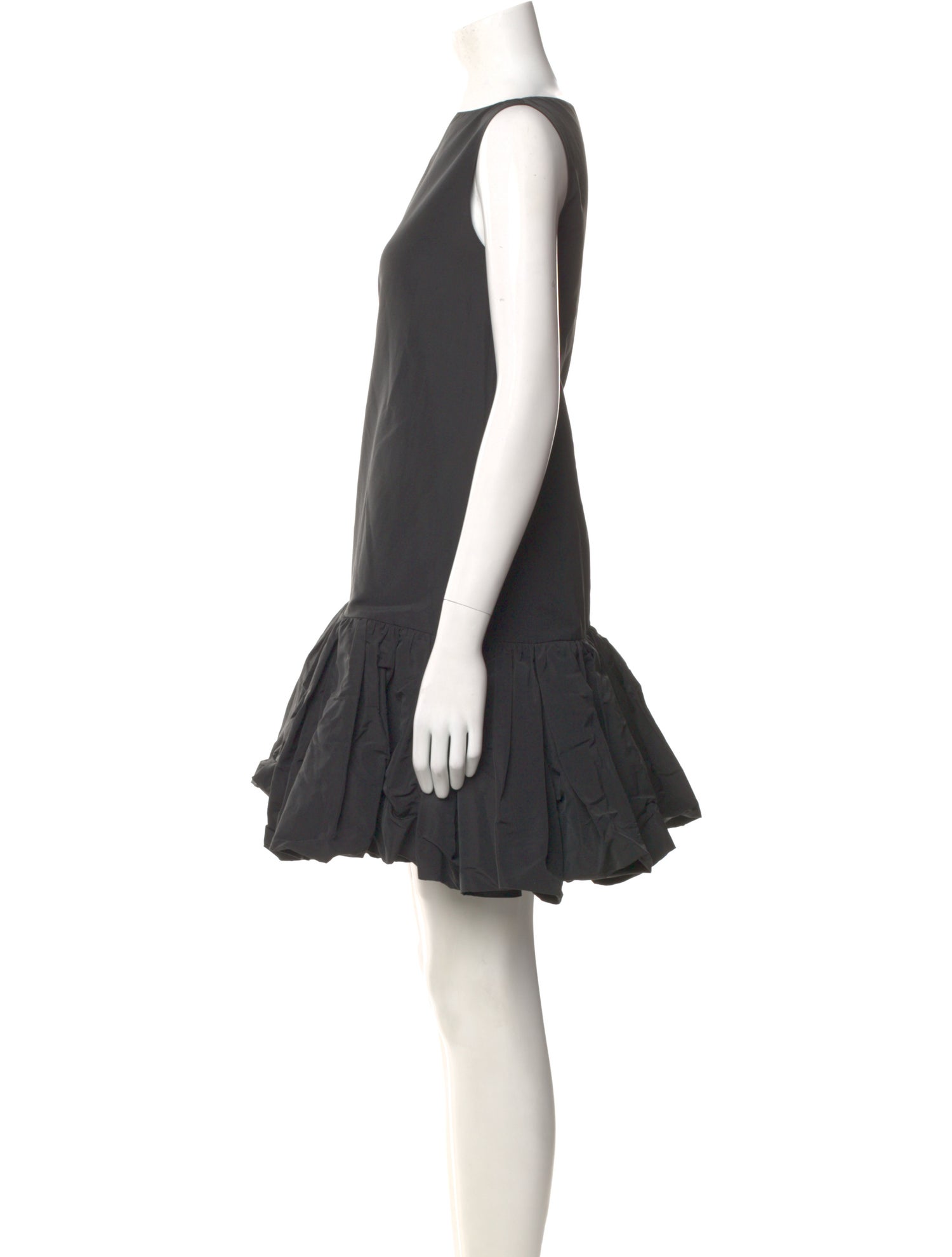 Valentino Bateau Neckline Mini Dress