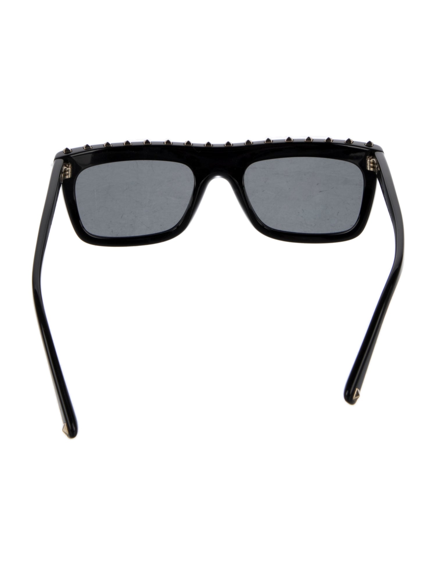 Valentino Rockstud Accents Wayfarer Sunglasses
