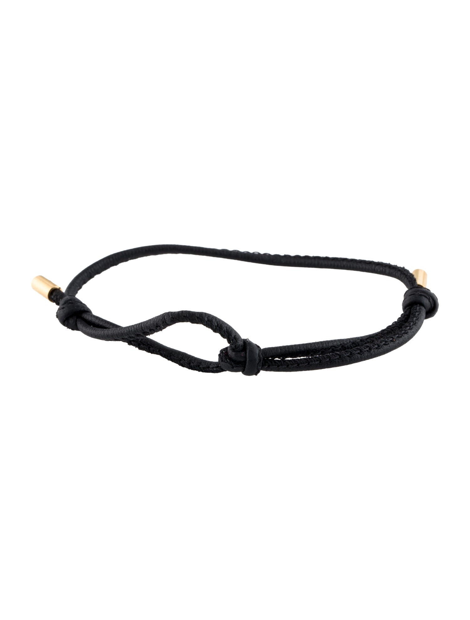 Valentino Leather Cord Wrap Bracelet