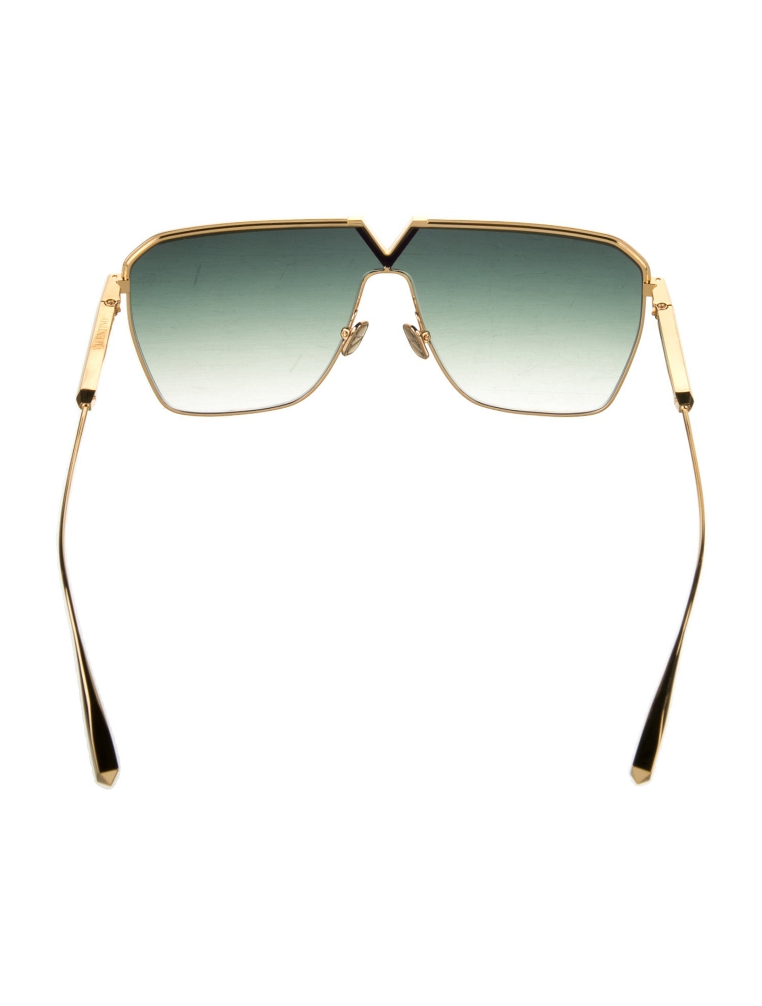 Valentino Square Gradient Sunglasses