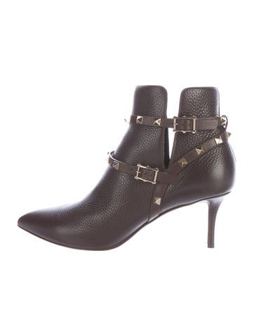Valentino Rockstud Ankle Boots