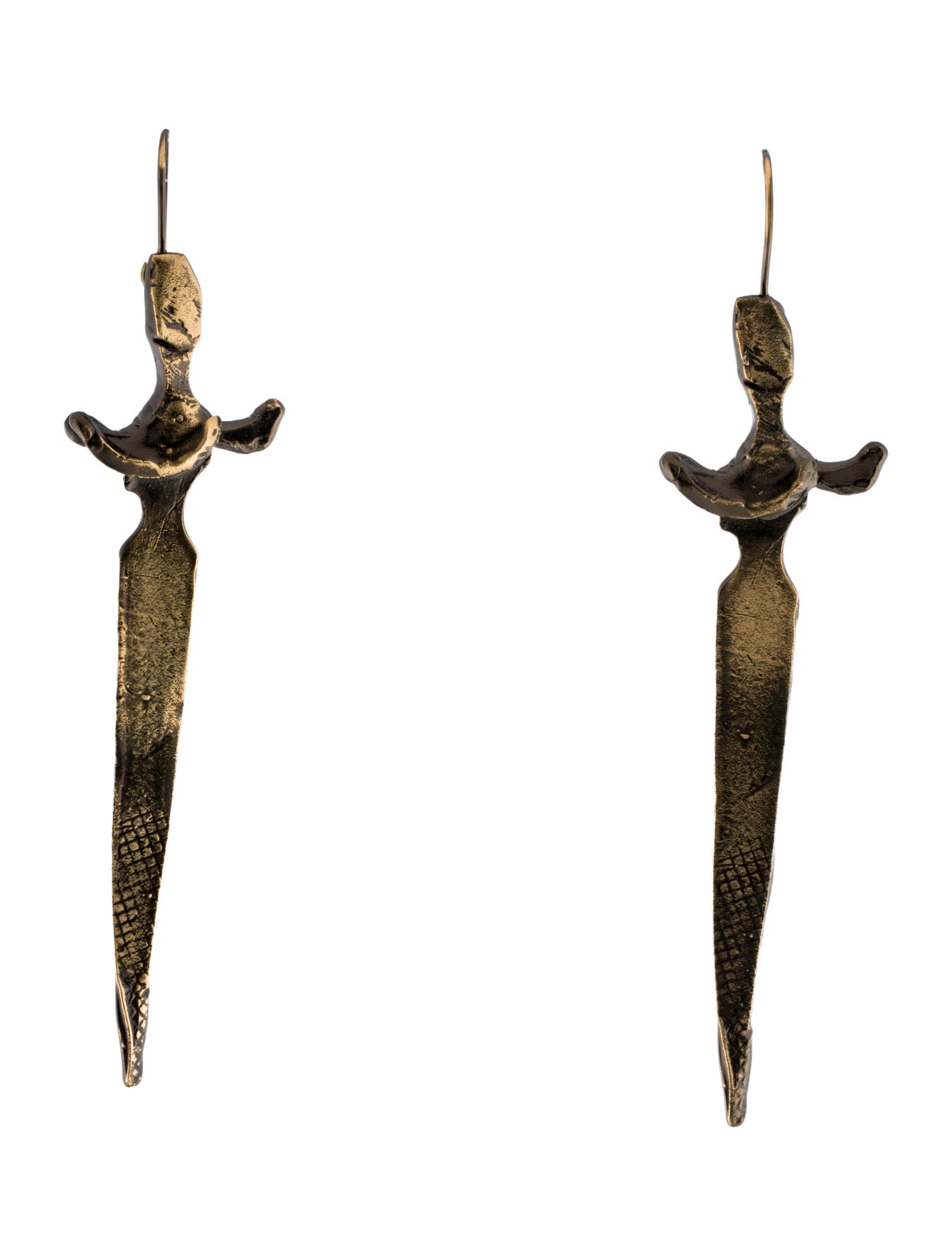 Valentino Sword Drop Earrings