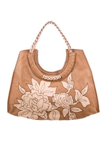 Valentino Floral Patchwork Hobo