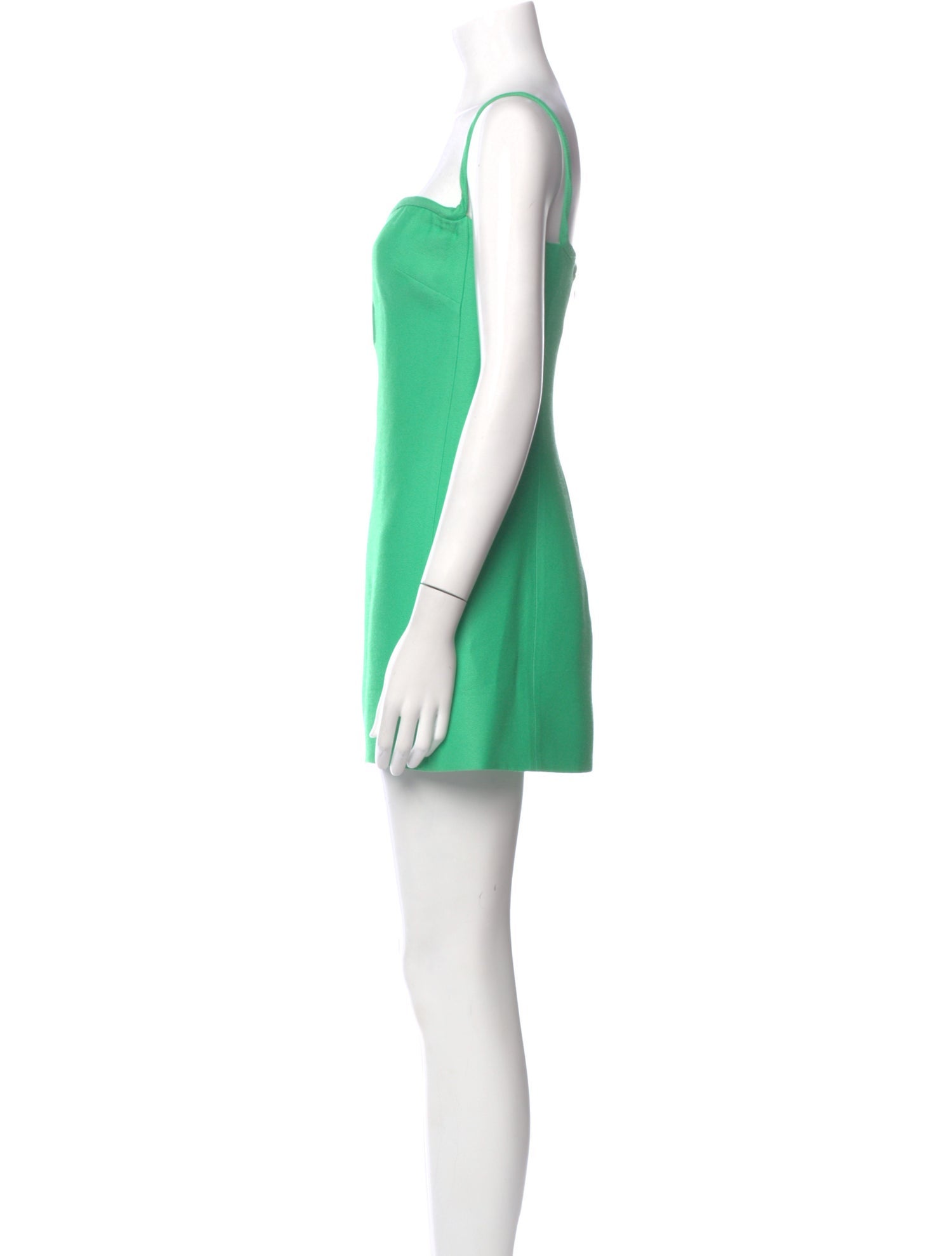 Valentino Square Neckline Mini Dress