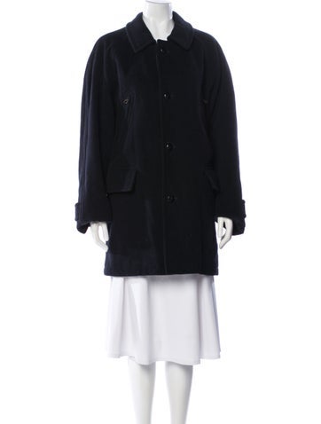 Pre-owned Valentino Wool Jacket In Blue