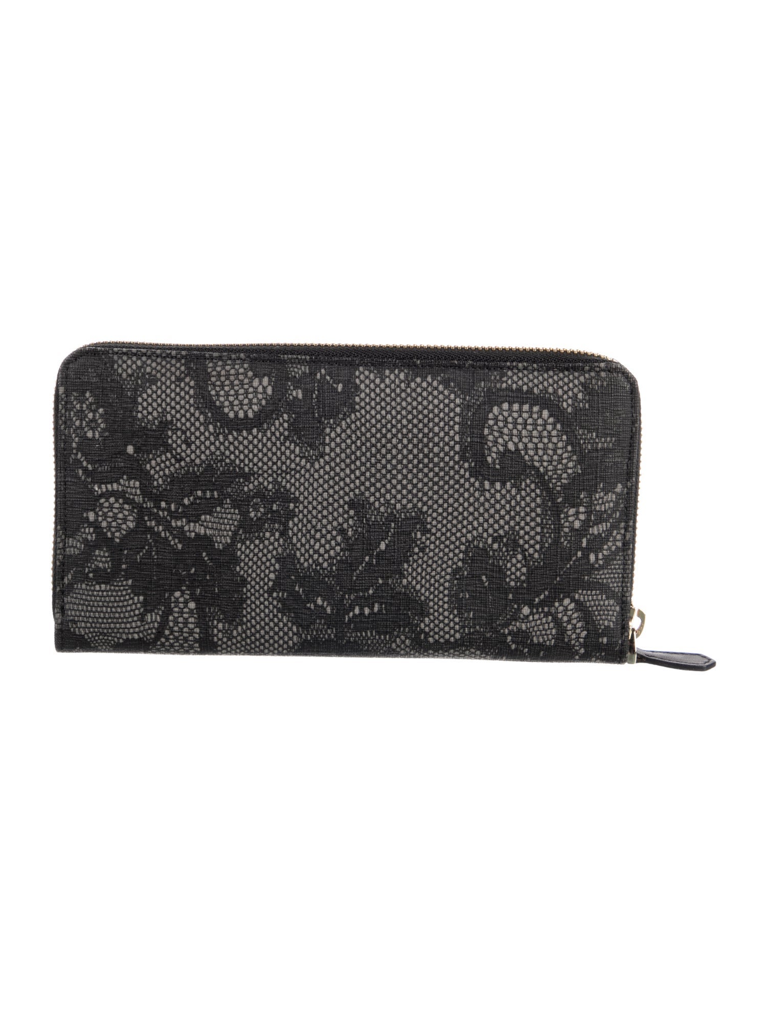 Valentino Lace Printed Compact Wallet