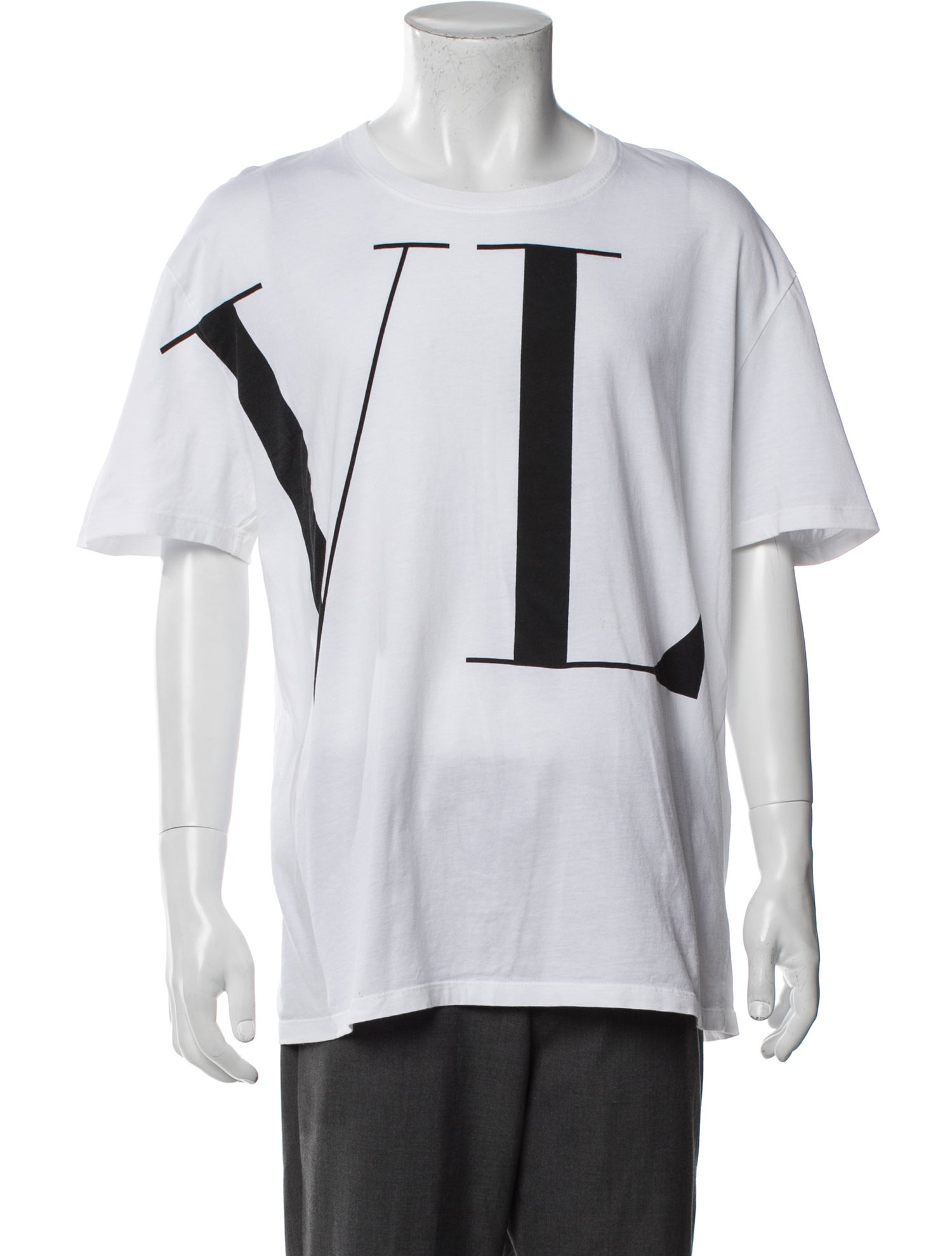 Valentino Graphic Print Crew Neck T-Shirt
