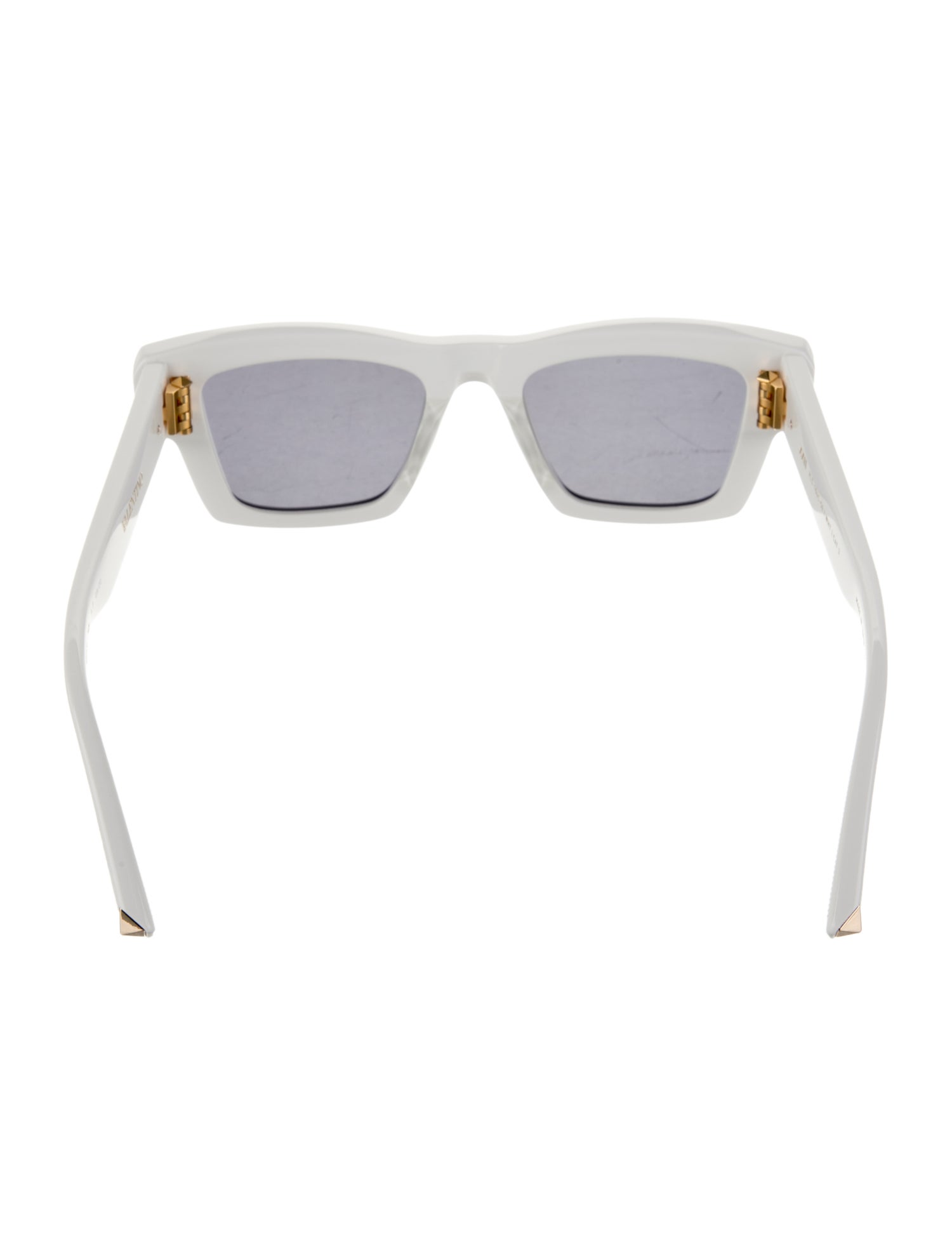 Valentino Rockstud Accents Square Sunglasses