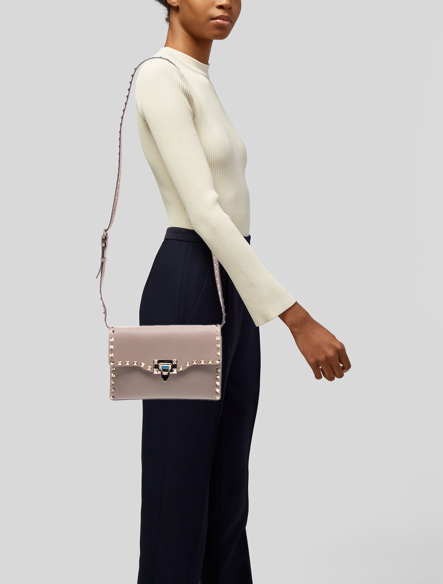 Valentino Rockstud Shoulder Bag Small w/ Tags