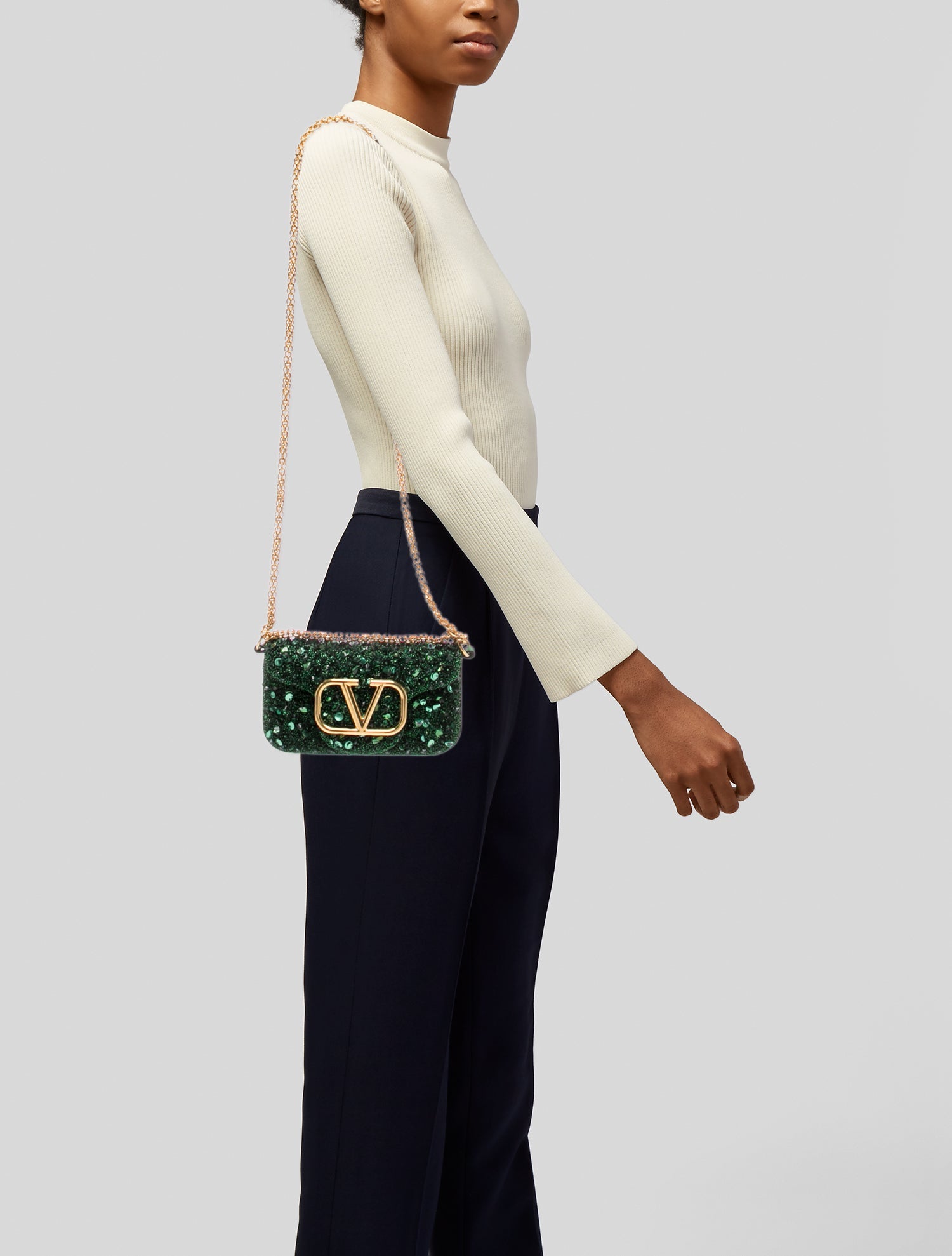 Valentino Vlogo Crossbody Bag Small w/ Tags