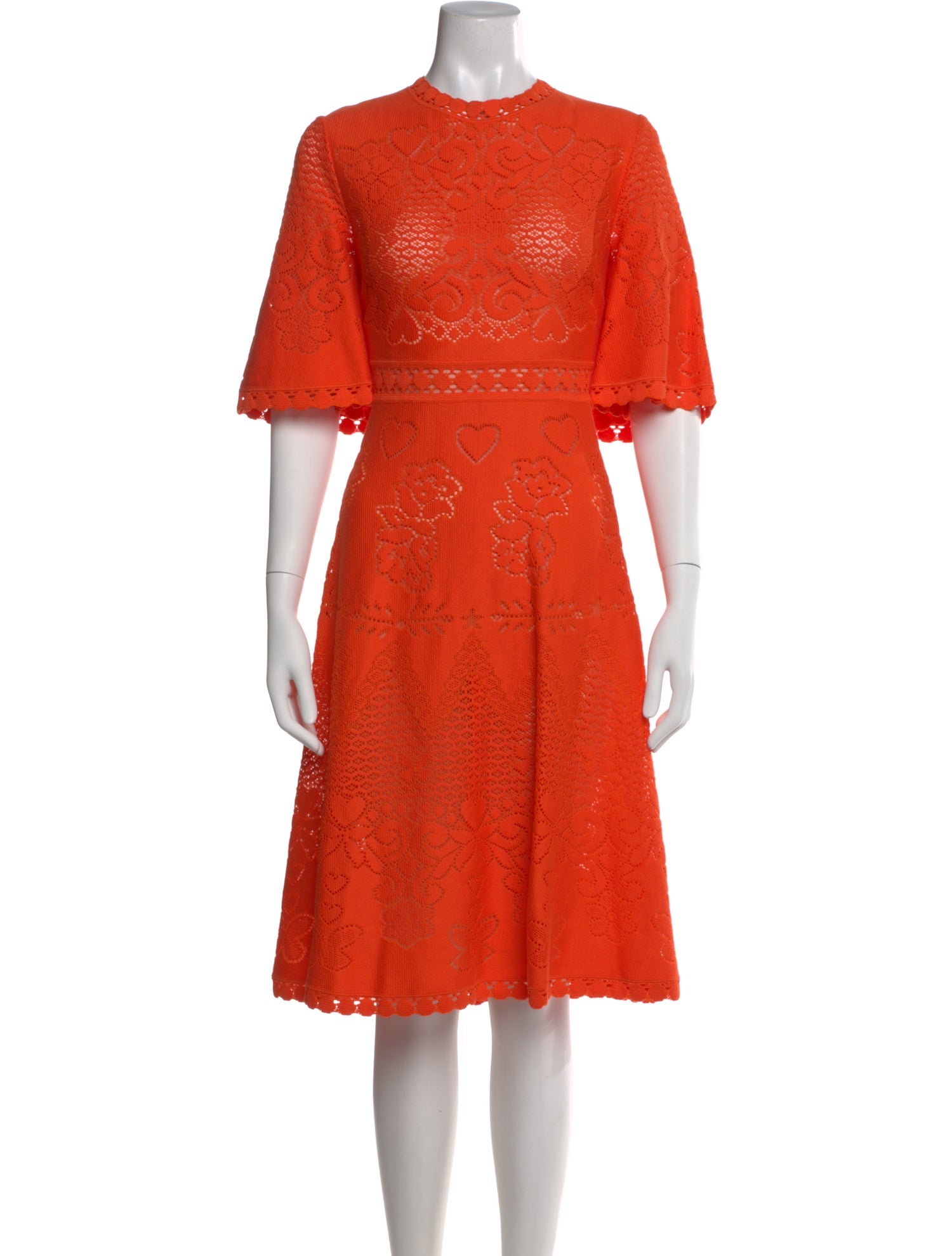 valentino a line dress Floral Print Knee-Length Color:Magenta Sharp black COWL NECK Vintage 90s Baby Doll